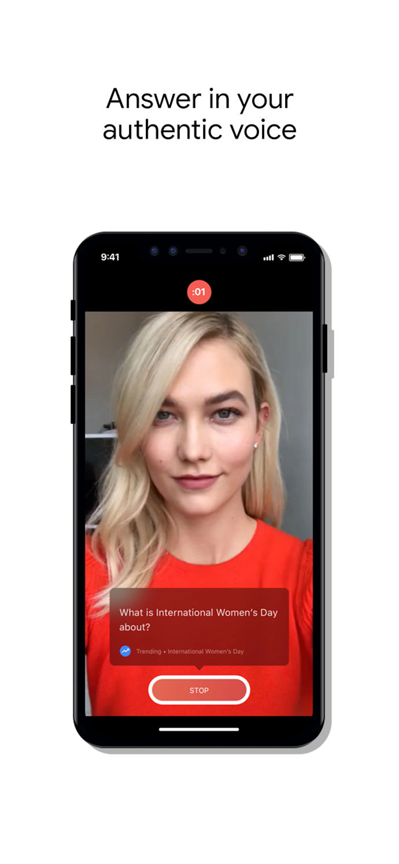 Cameos on Google screenshot — Get celebrities to answer your top Q&As
