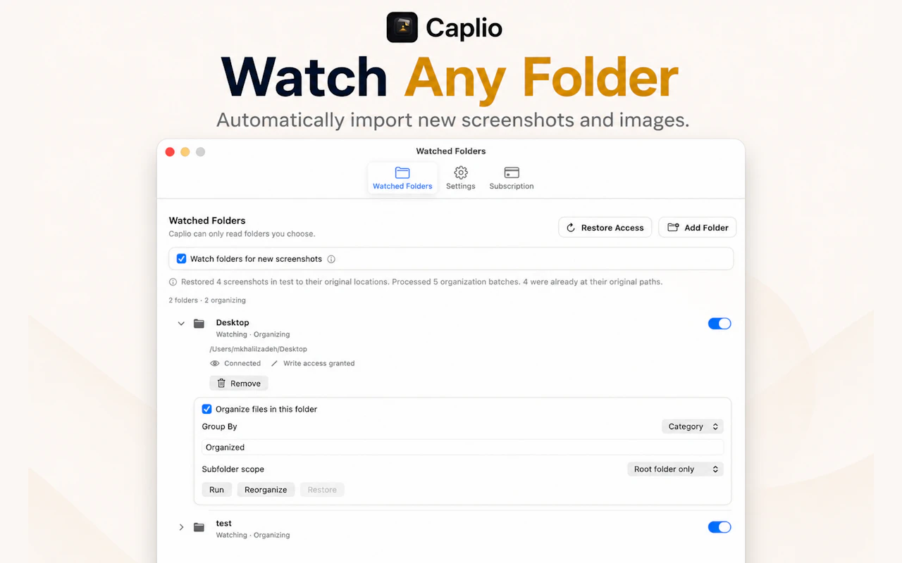 Caplio preview