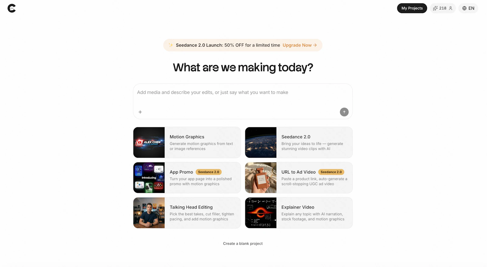 ChatCut, AI Video Editor preview
