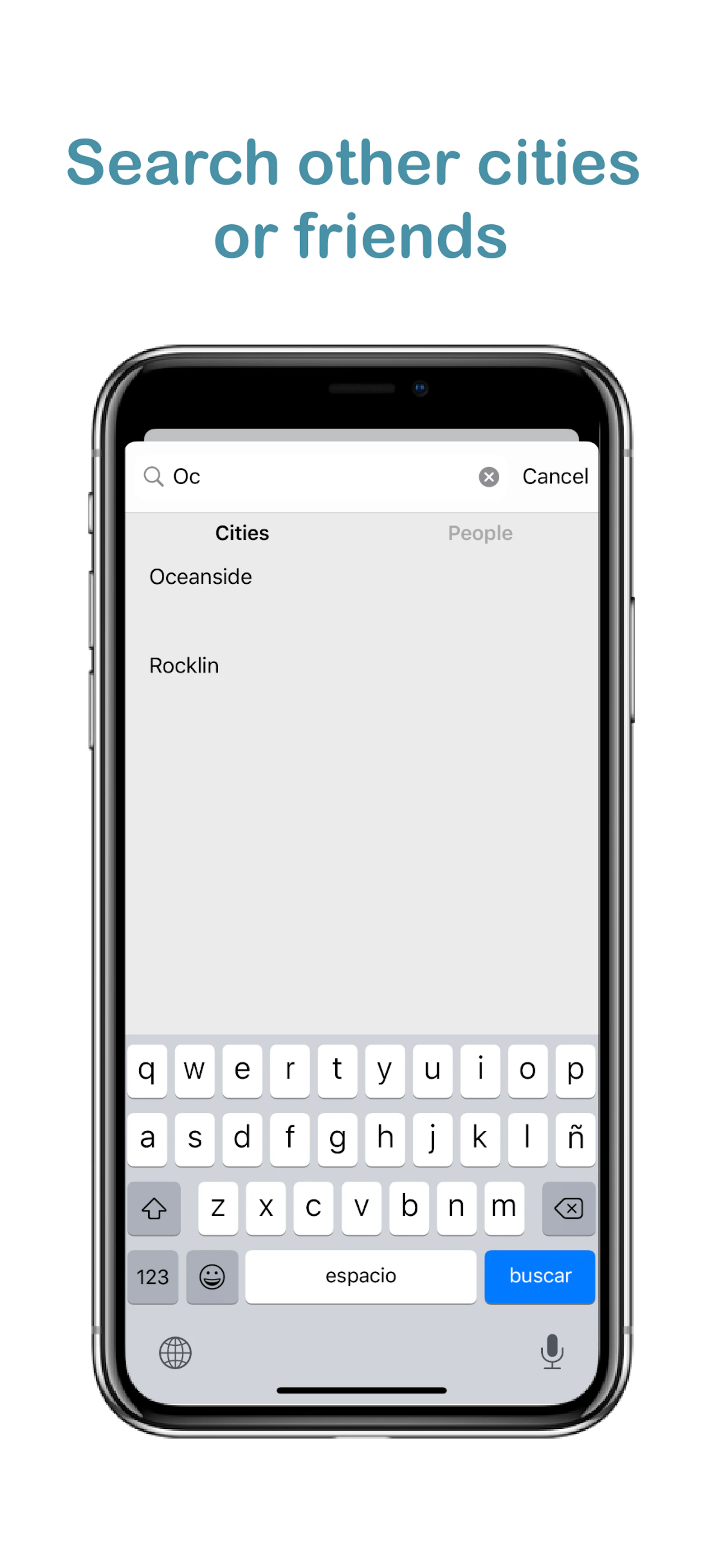 CityVibes screenshot — A social network for your city.