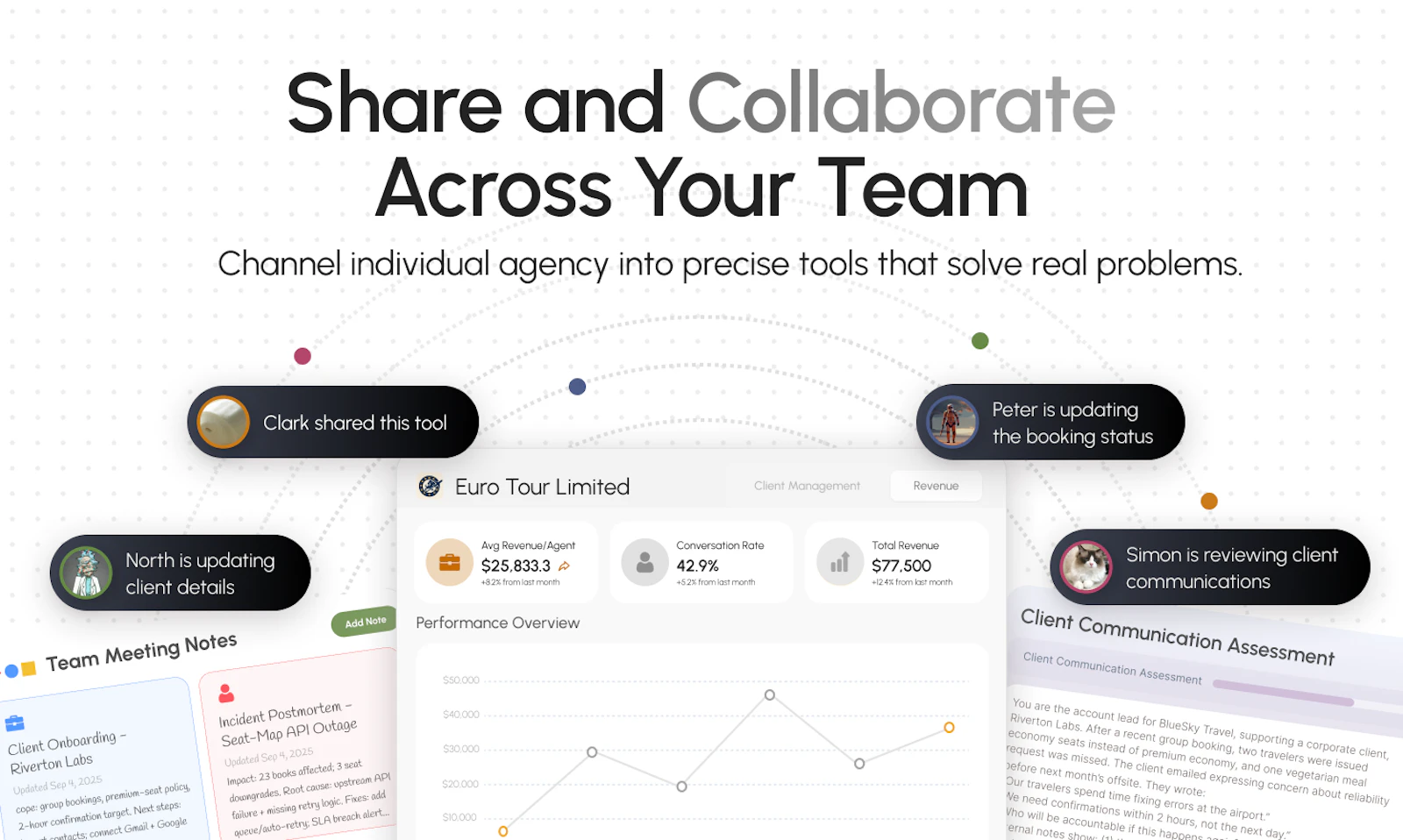 CREAO screenshot — Infinitely personalized software for every team member