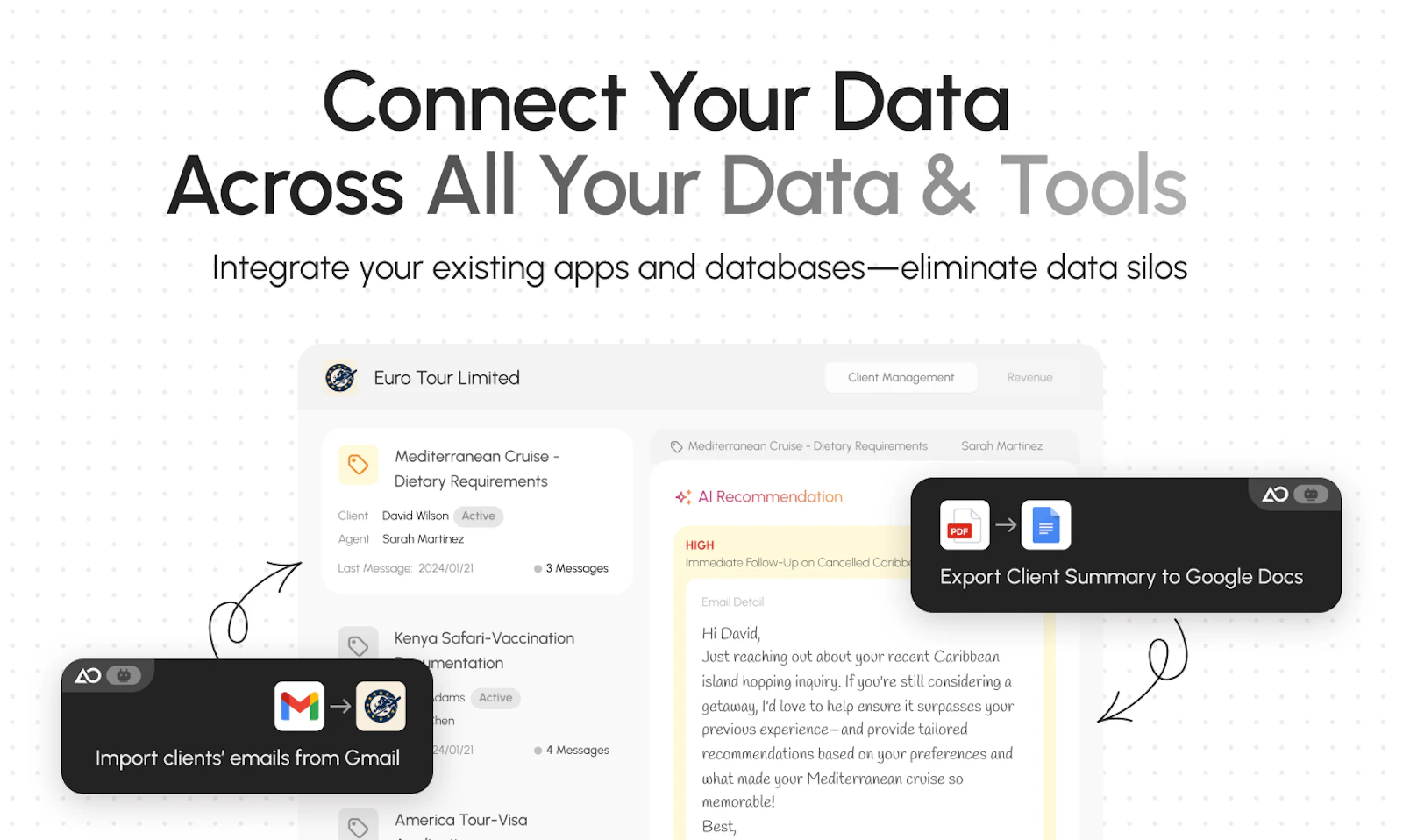 CREAO screenshot — Infinitely personalized software for every team member