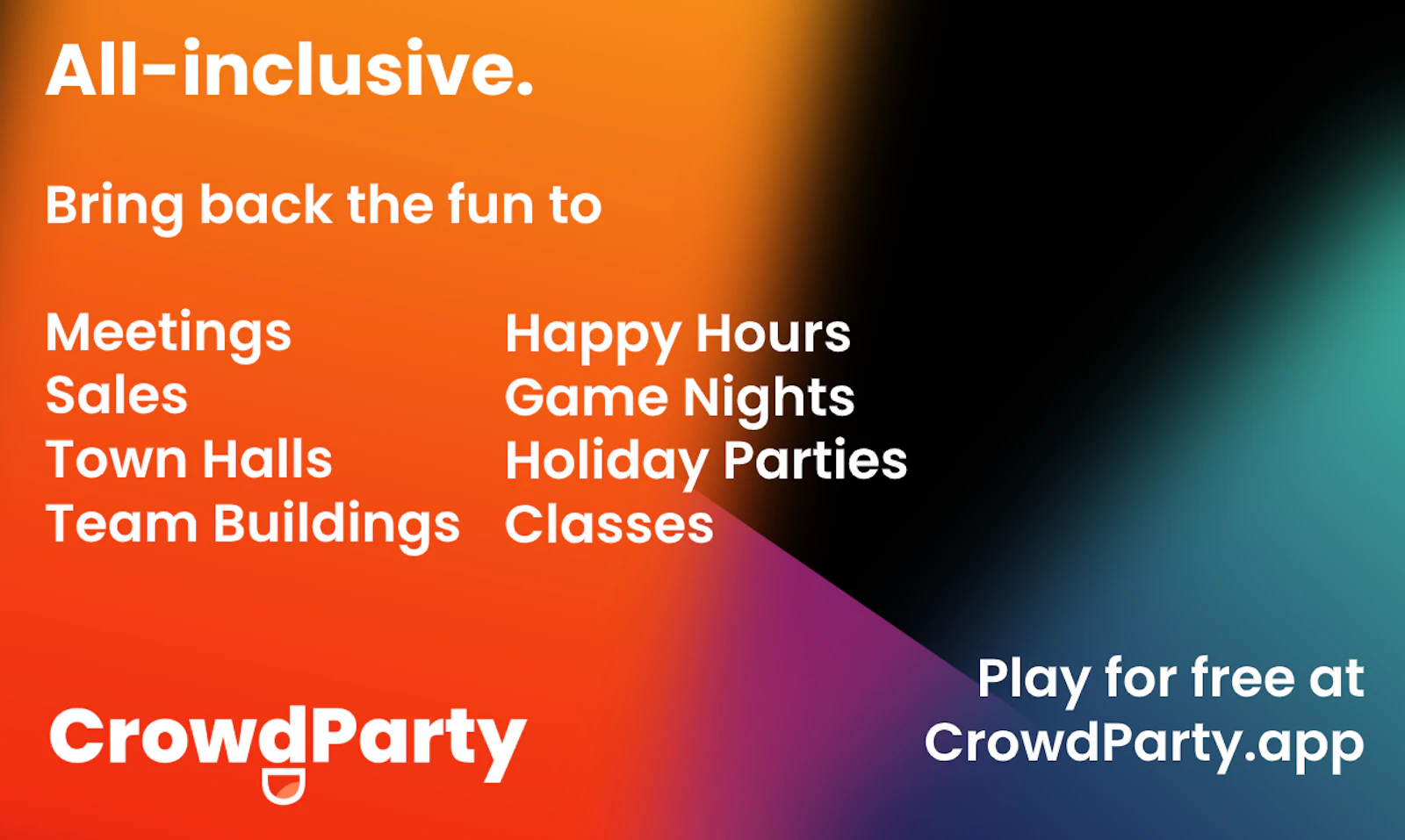 CrowdParty screenshot — Fun and easy Zoom games for those WFHing