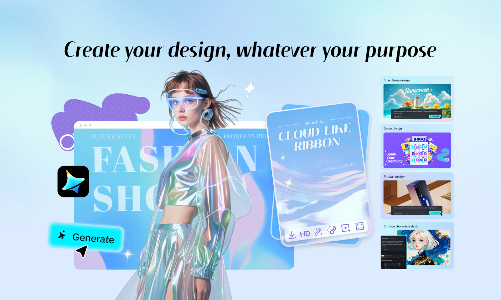Dreamina screenshot — All-in-one AI creative suite for all your artistic work