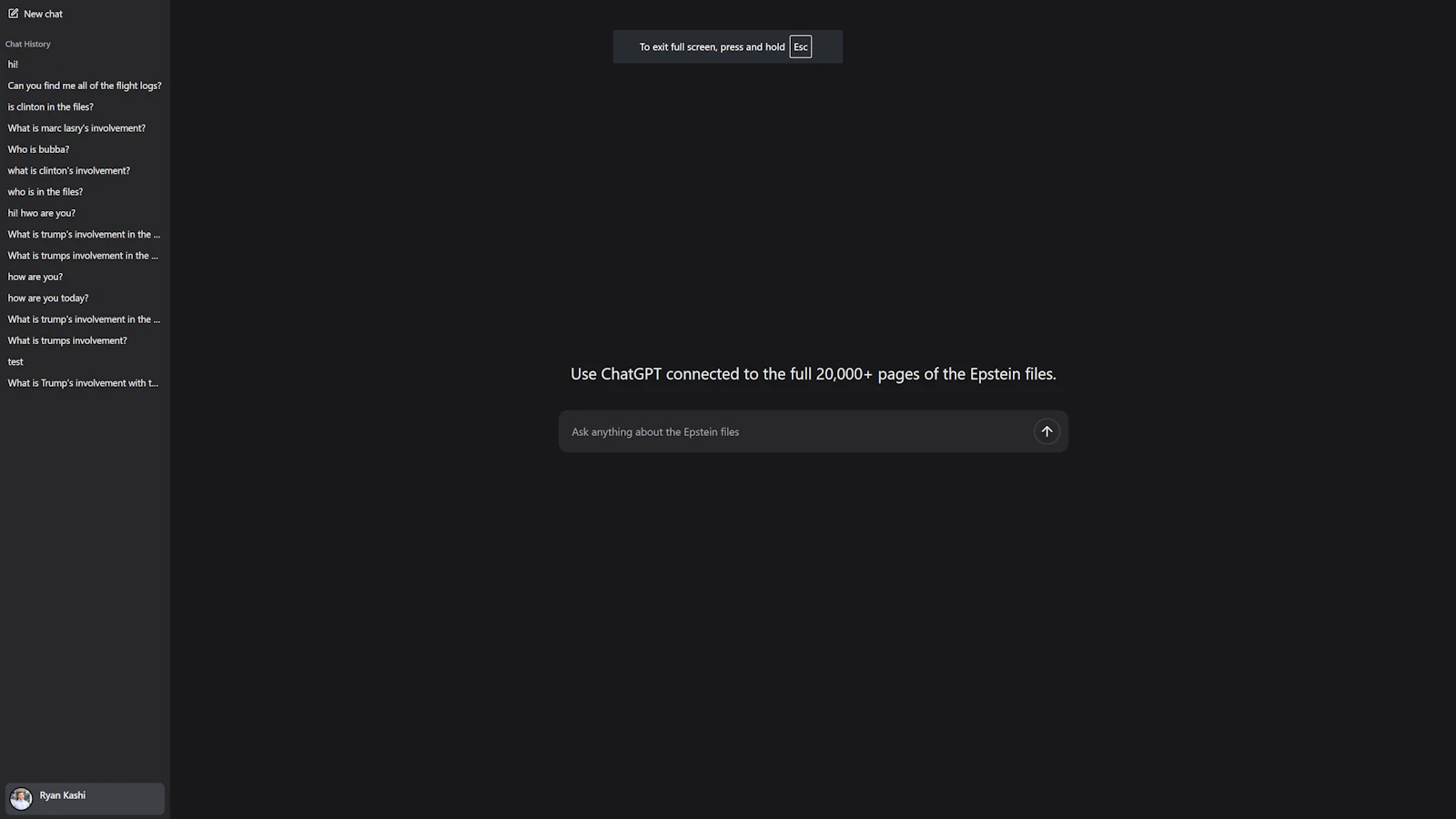 EpsteinGPT preview