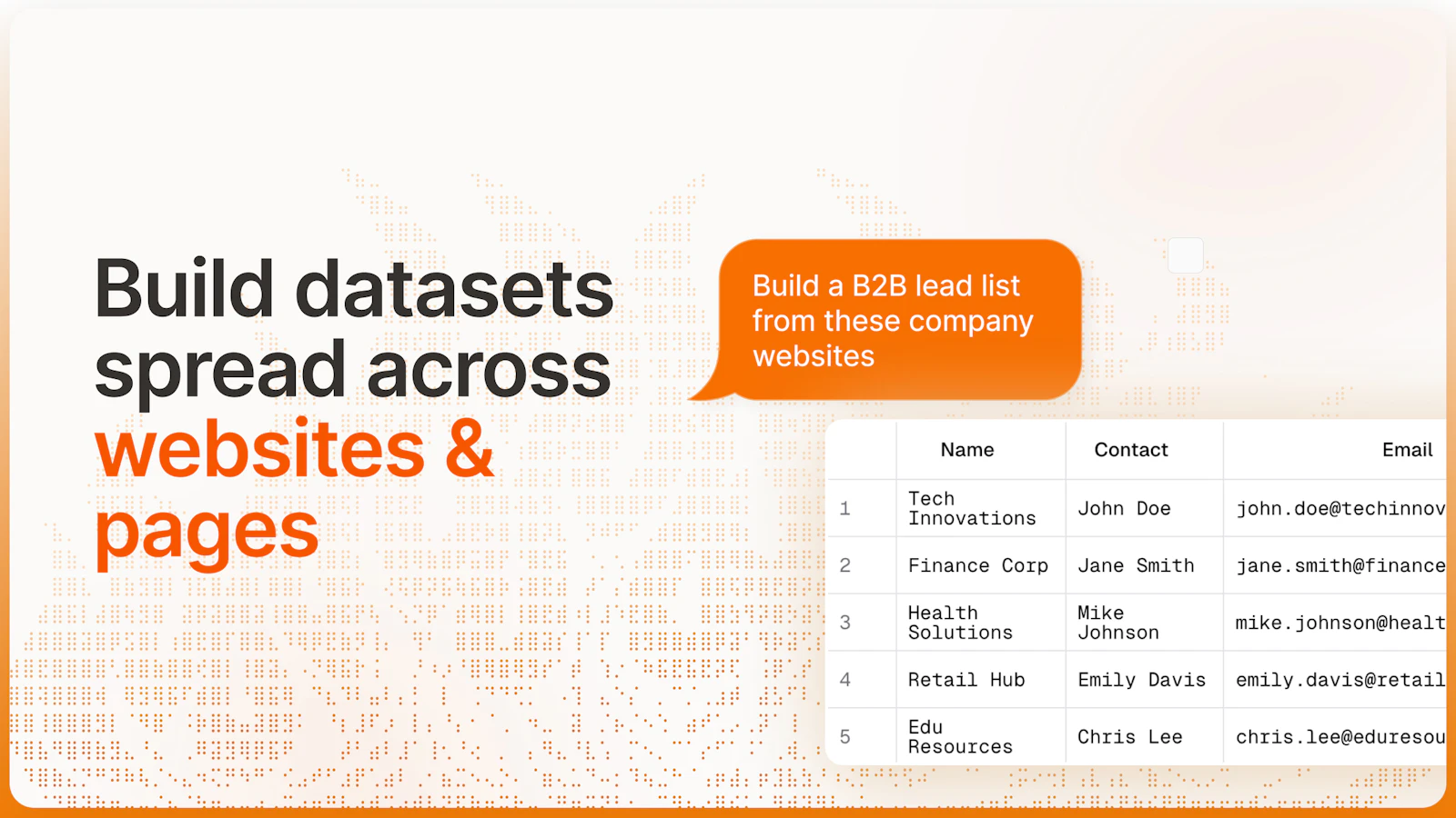/extract by Firecrawl screenshot — Get structured web data with just a prompt