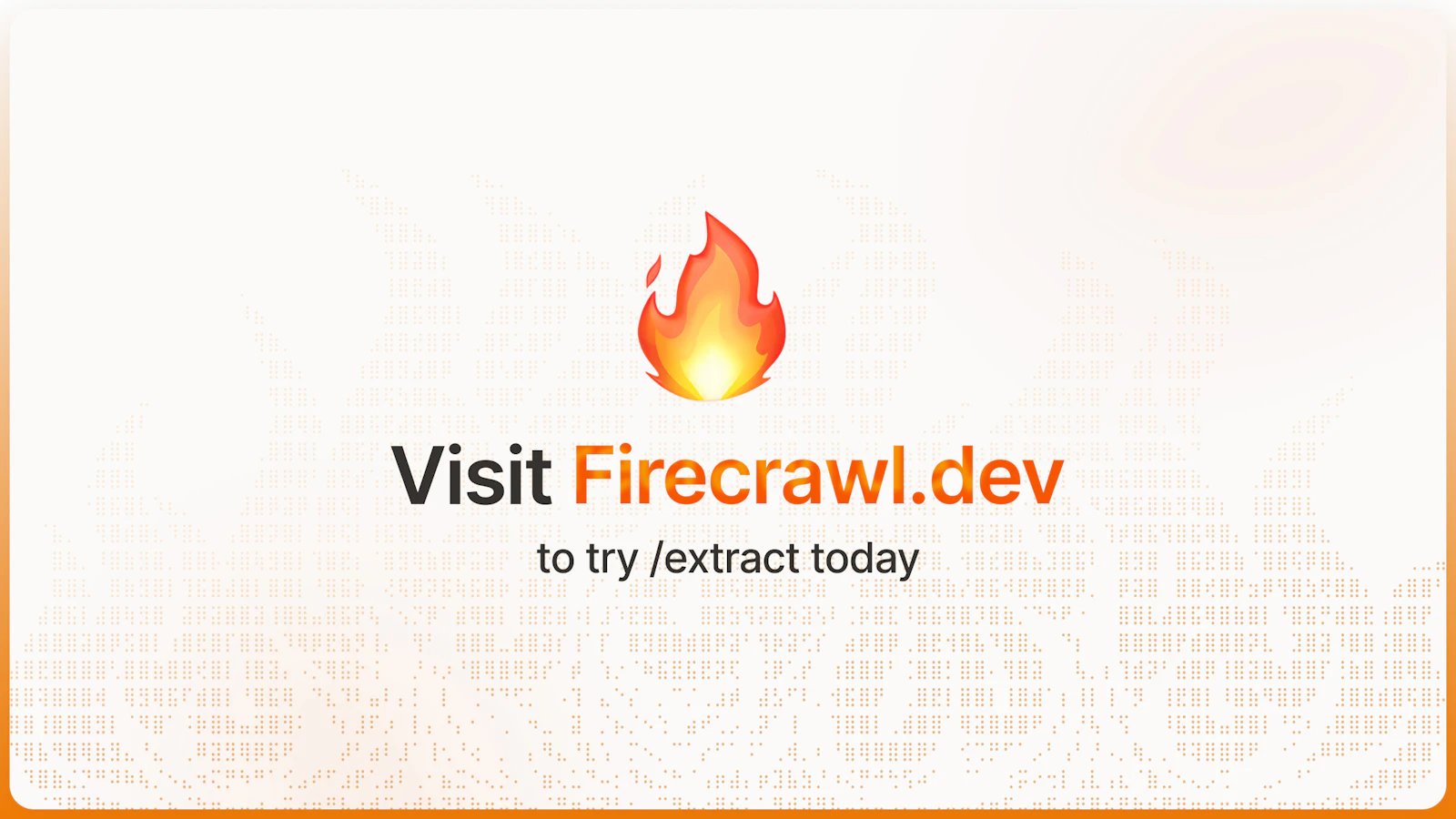 /extract by Firecrawl screenshot — Get structured web data with just a prompt