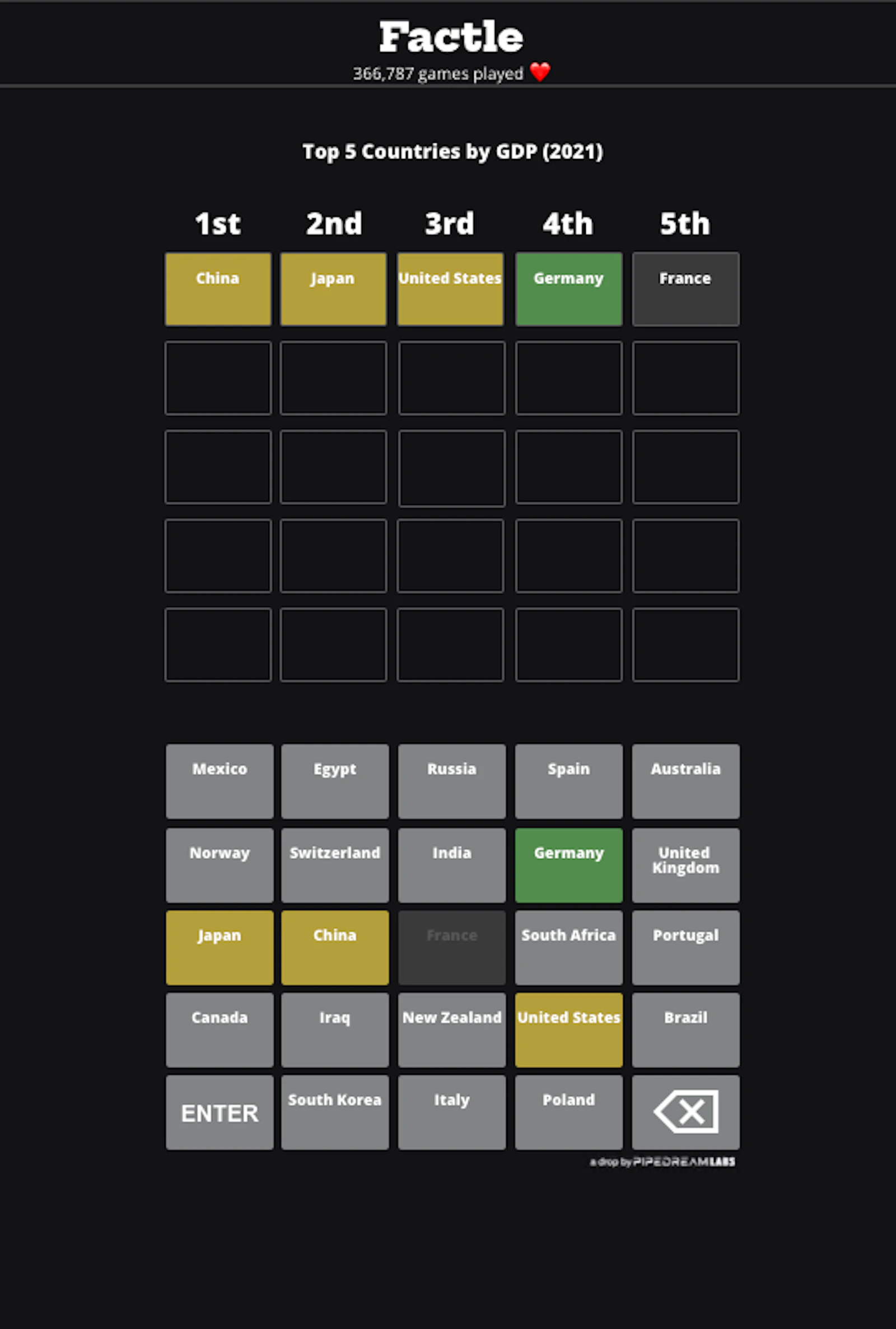 Factle.app preview