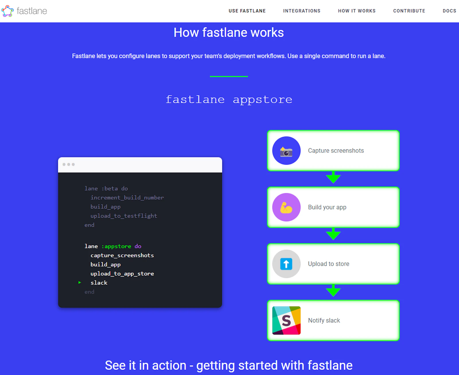 fastlane screenshot — Easiest way to automated iOS and Android app deployments