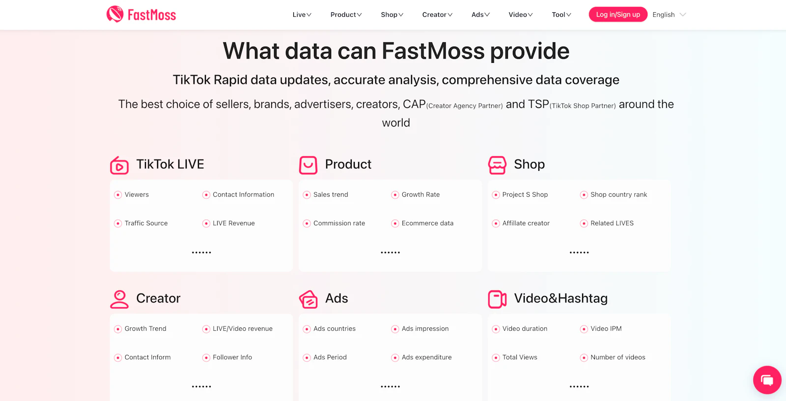 FastMoss preview