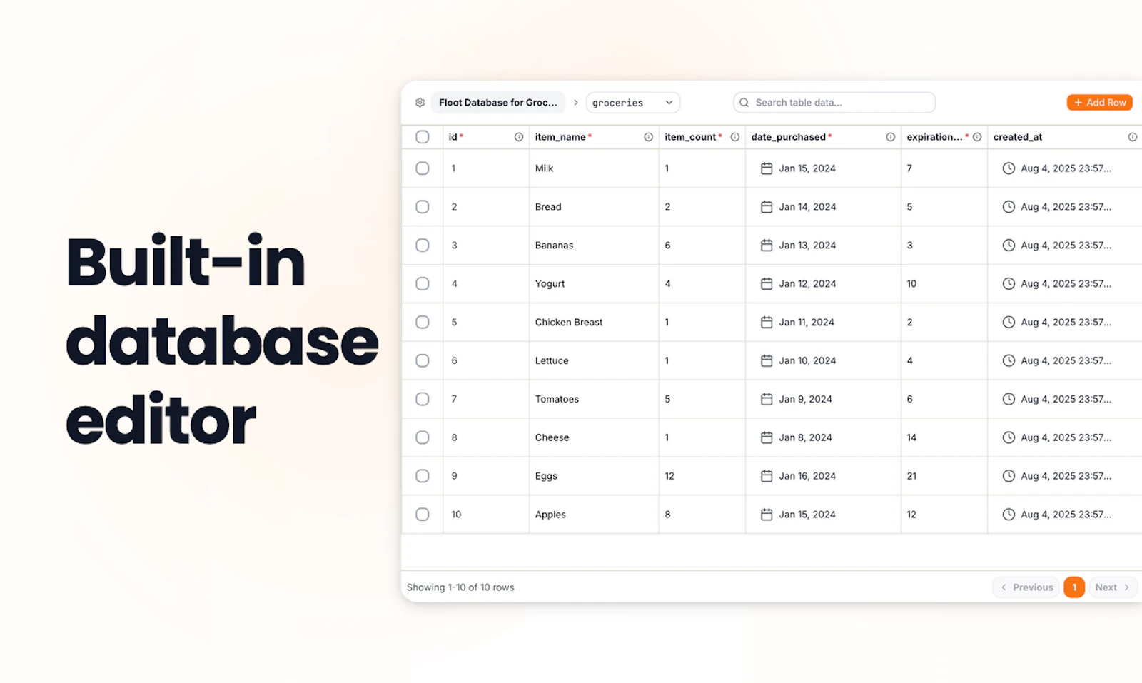 Floot screenshot — Build serious apps with AI without getting stuck