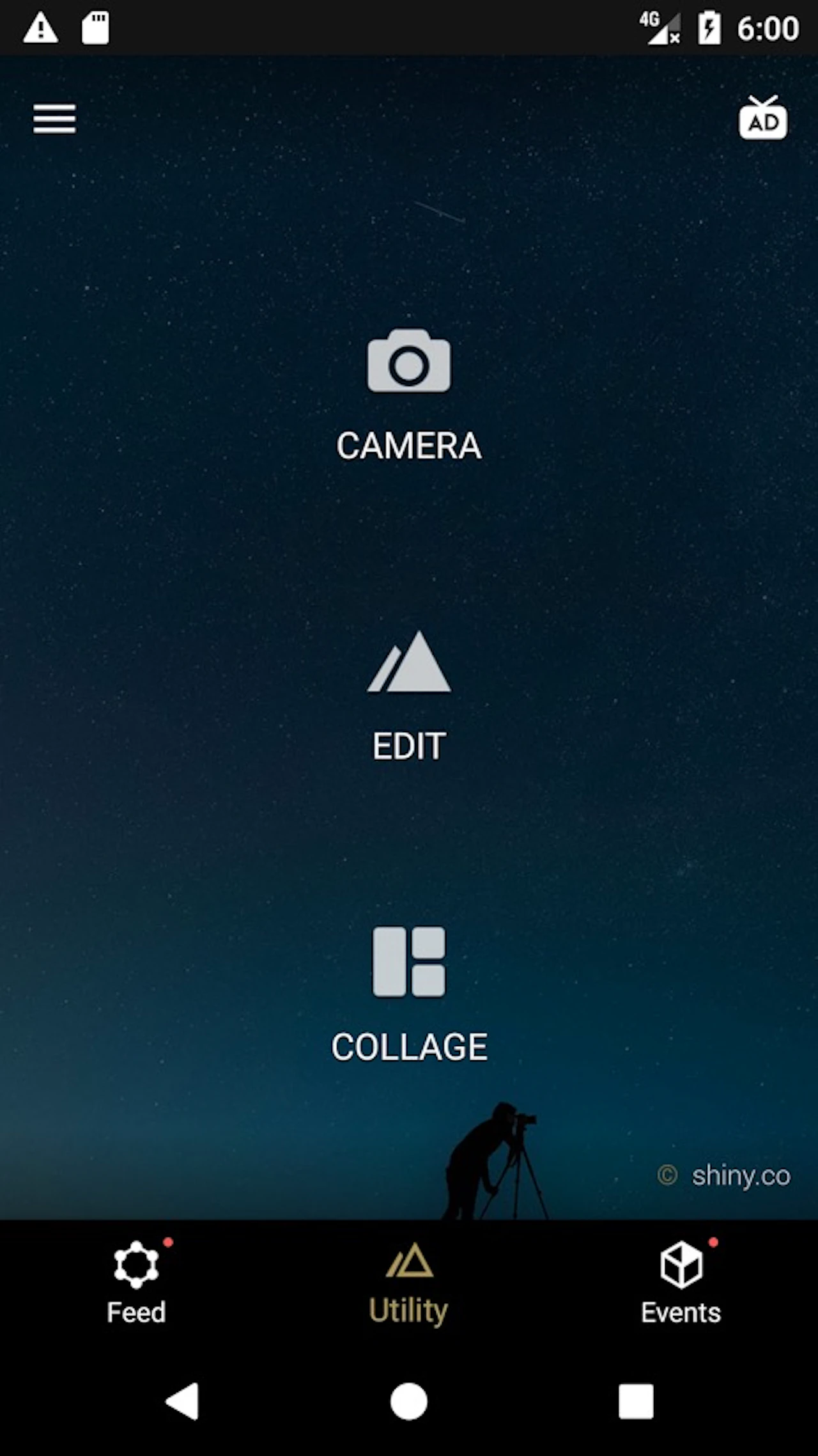 fotor screenshot — Fotor is one stop photo editing, sharing and sale platform.