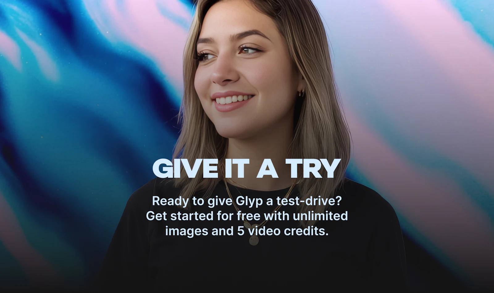Glyp screenshot — Consistent influencer videos to scale your traffic & revenue