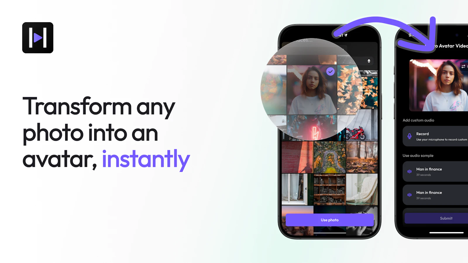 HeyGen - iOS Mobile App screenshot — Advanced AI video tools for creators on the go