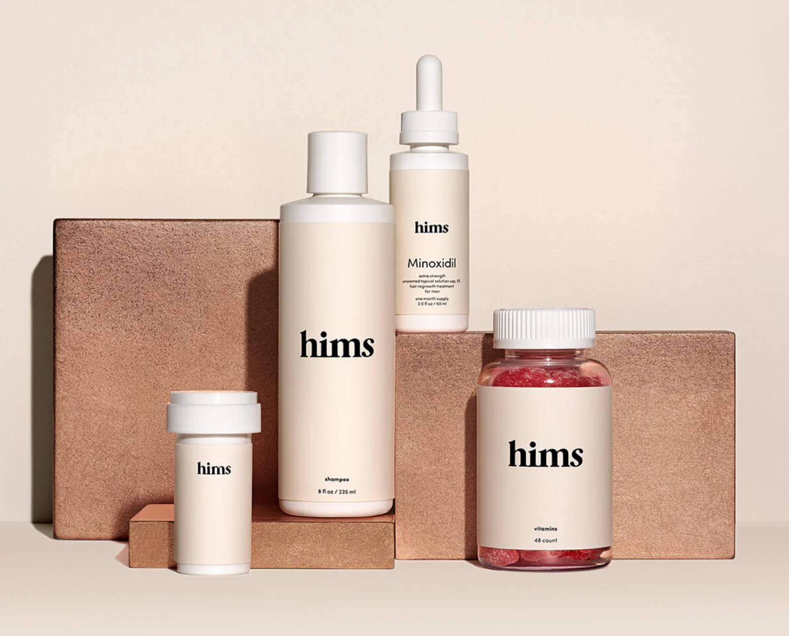 Hims screenshot — Helping men prevent hair loss, erectile dysfunction and more