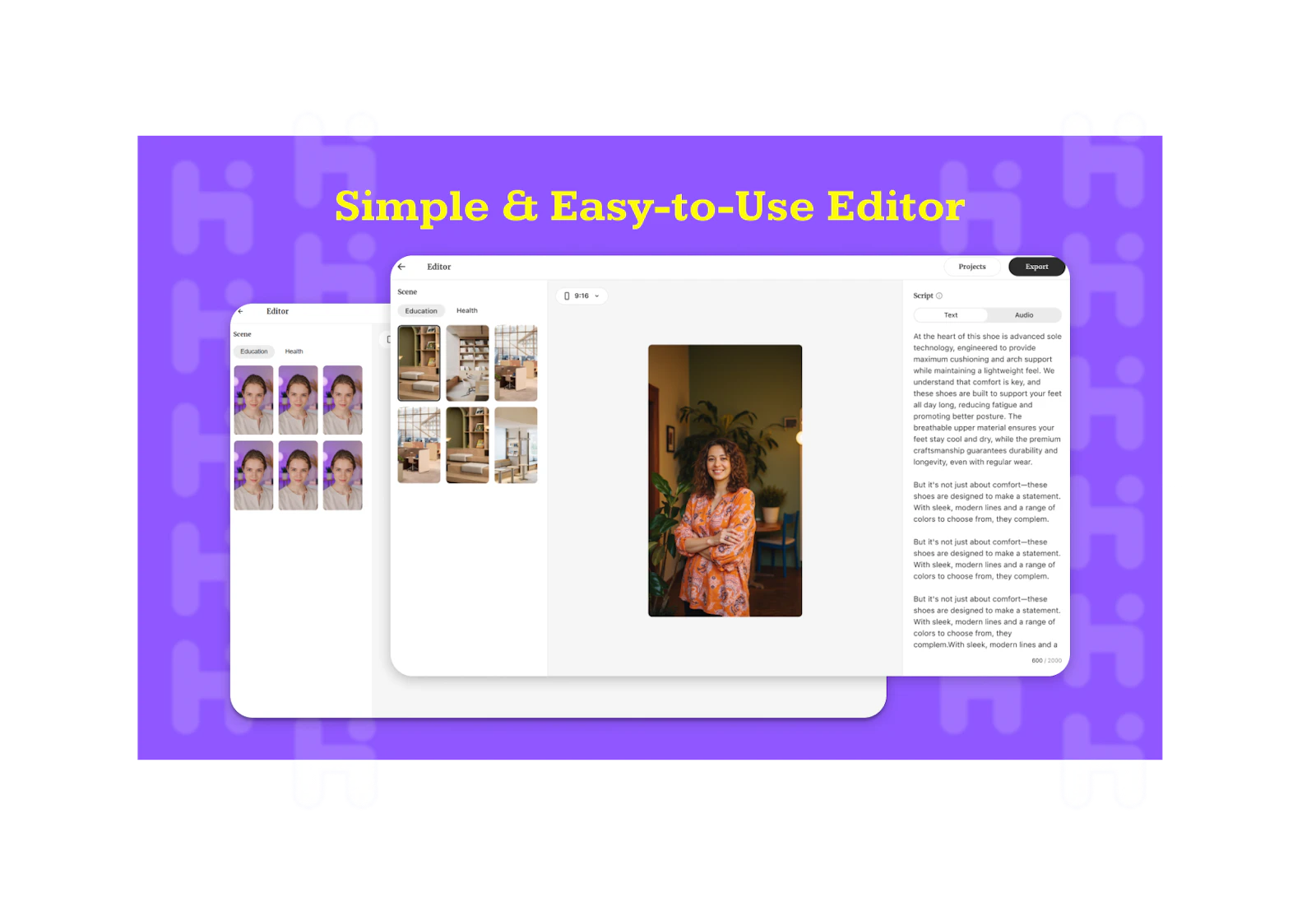 Humva screenshot — Your easiest go-to avatar tool