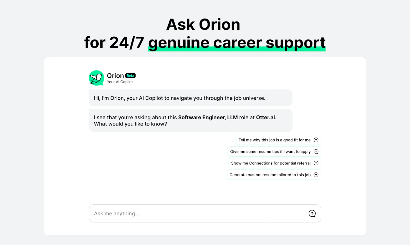 Jobright AI screenshot — Your AI job search copilot