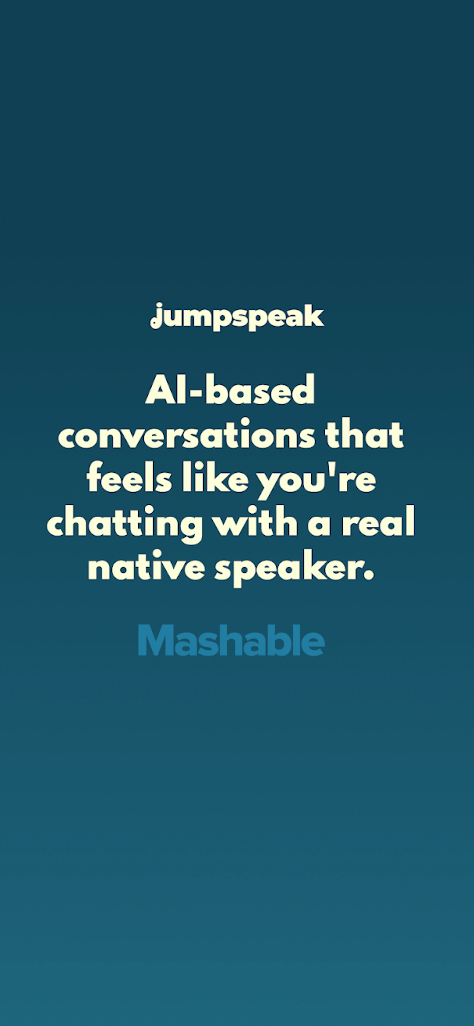 Jumpspeak screenshot — Language immersion 24/7, at a fraction of the price
