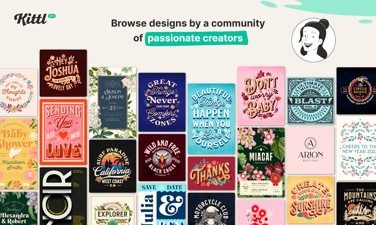 Kittl screenshot — The most intuitive and easy-to-use design platform