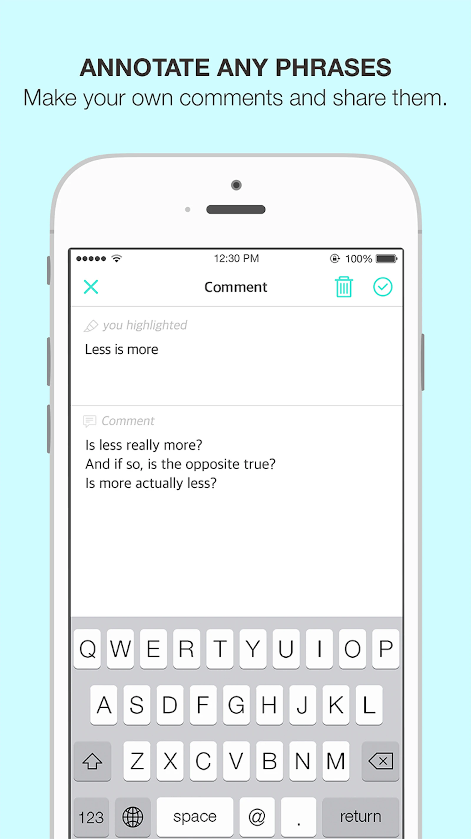 Liner screenshot — Highlight, save, and share any web page