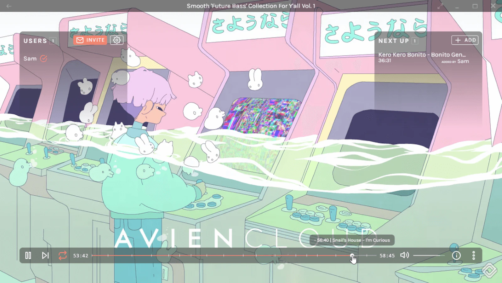 Metastream screenshot — Watch streaming media with friends