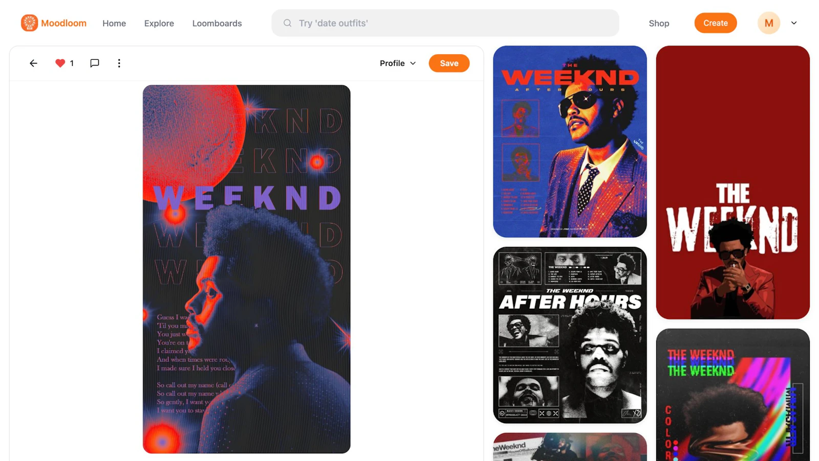 Moodloom screenshot — Ad-free Pinterest Alternative with AI content filtering 