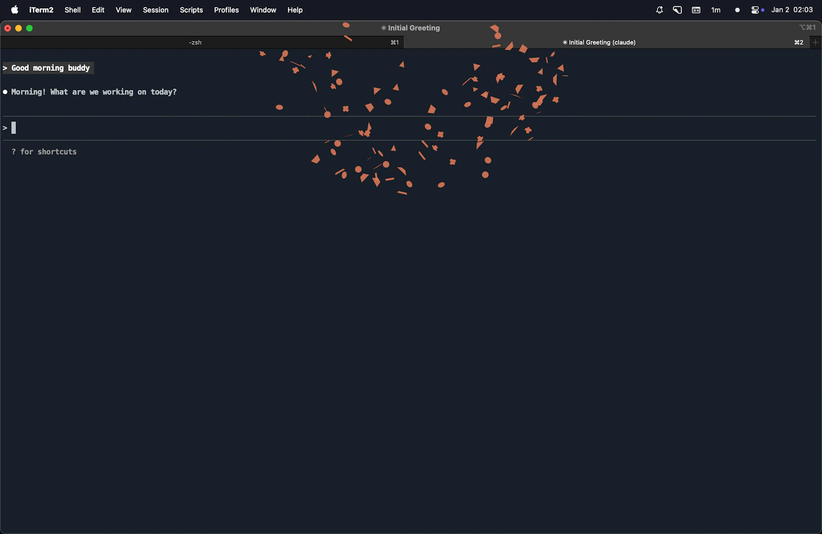 Notchification screenshot — Compilation and Claude progress bars in your mac's notch!