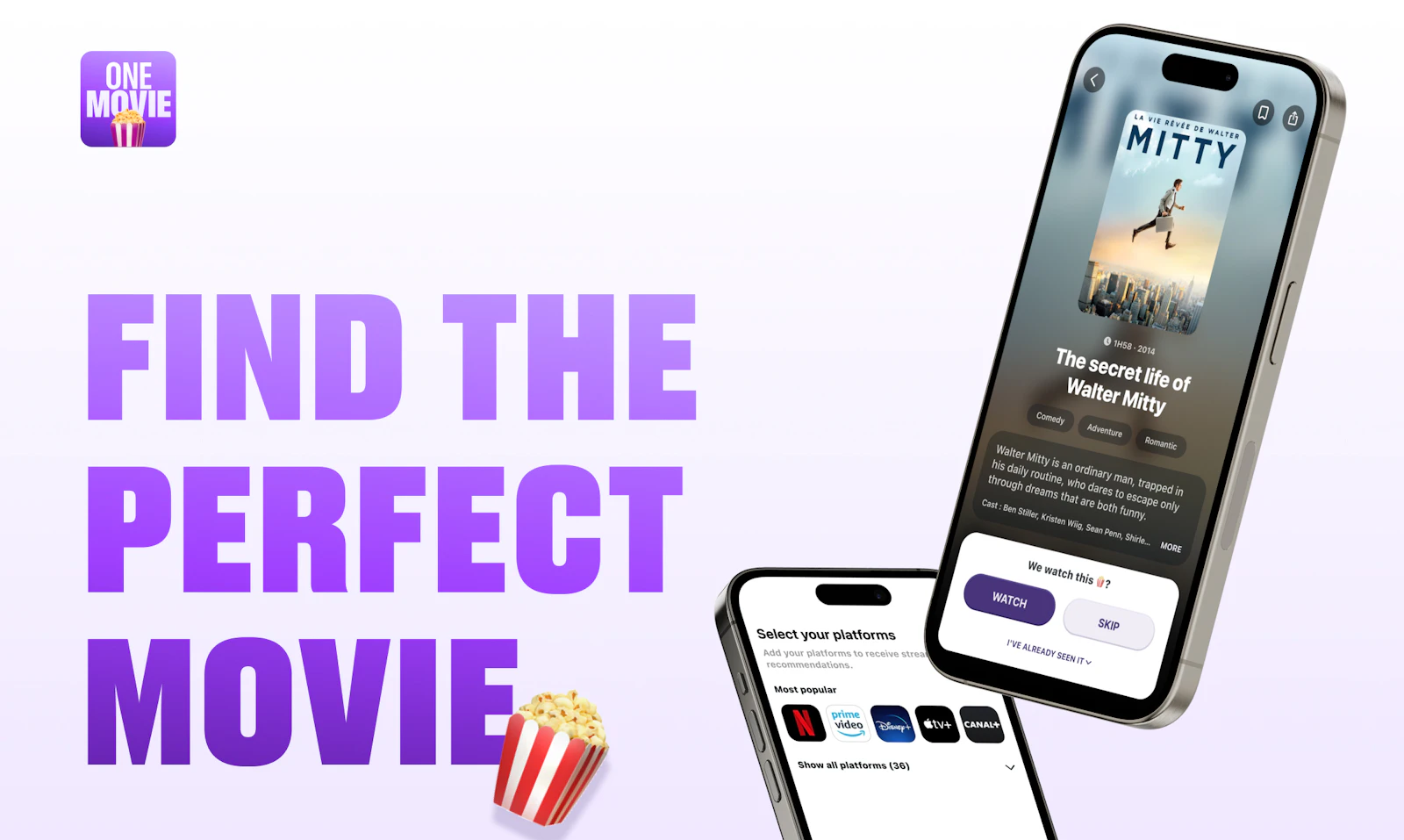 OneMovie for iOS preview