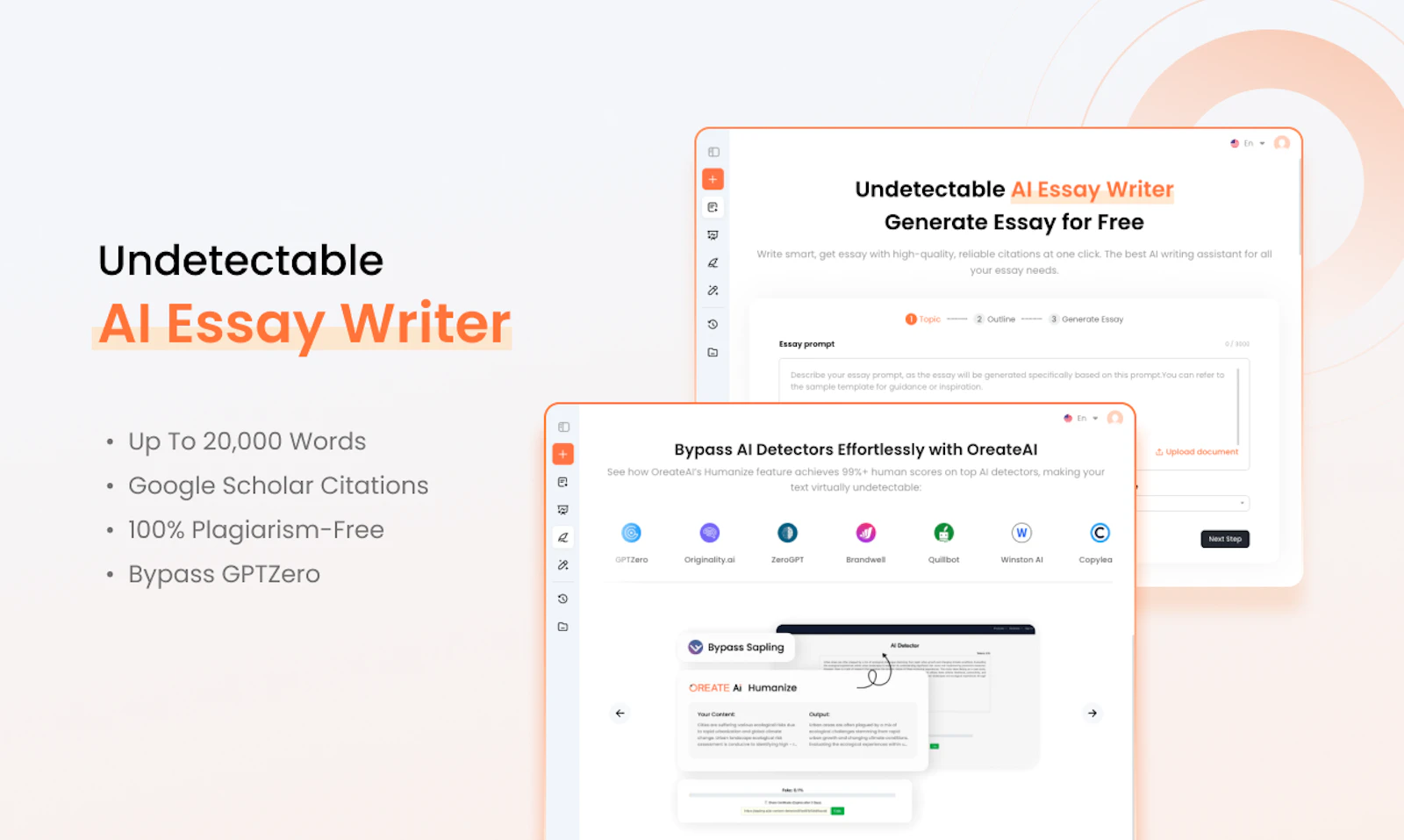 Oreate screenshot — The All-in-one AI workspace that makes everyone a pro