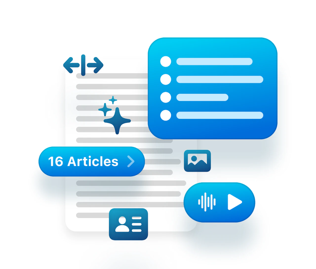 Particle screenshot — An easier way to keep up with the news