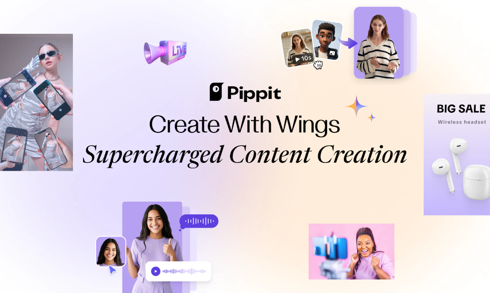 Pippit AI preview