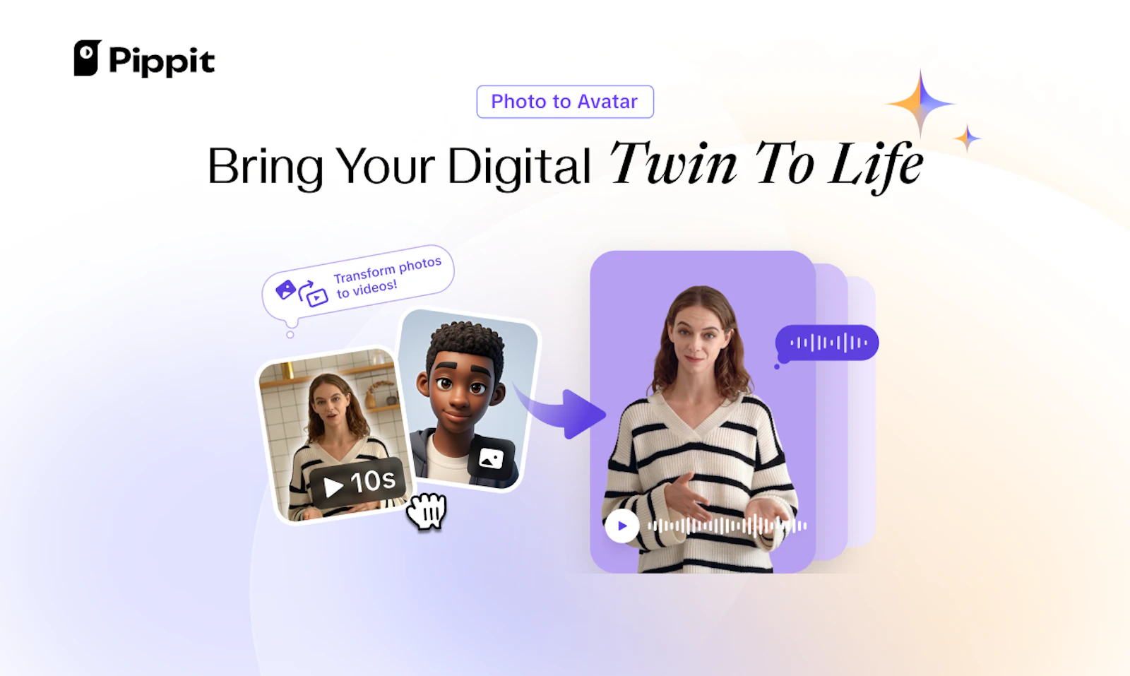 Pippit AI screenshot — Your smart video & image creator for marketing success
