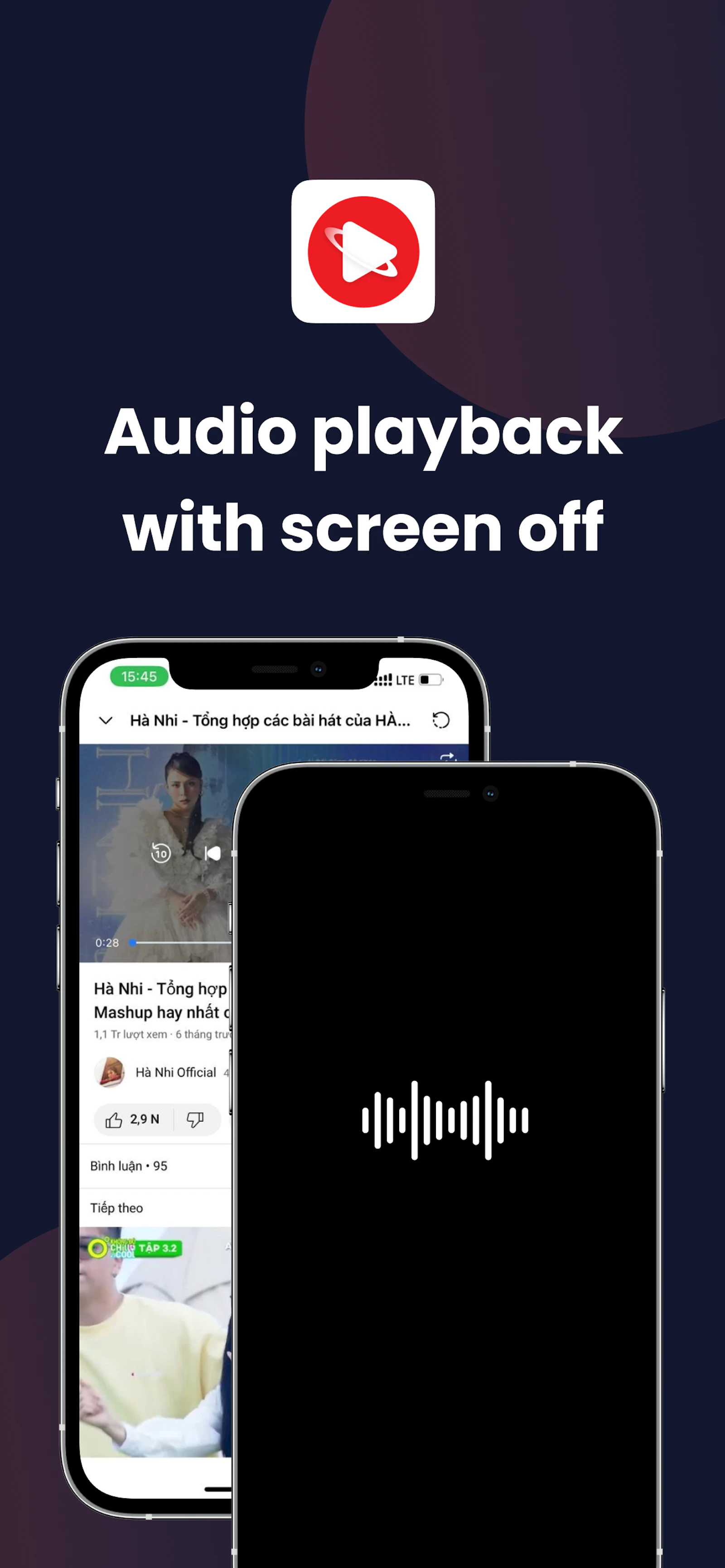 PTube screenshot — Video lite, block ads
