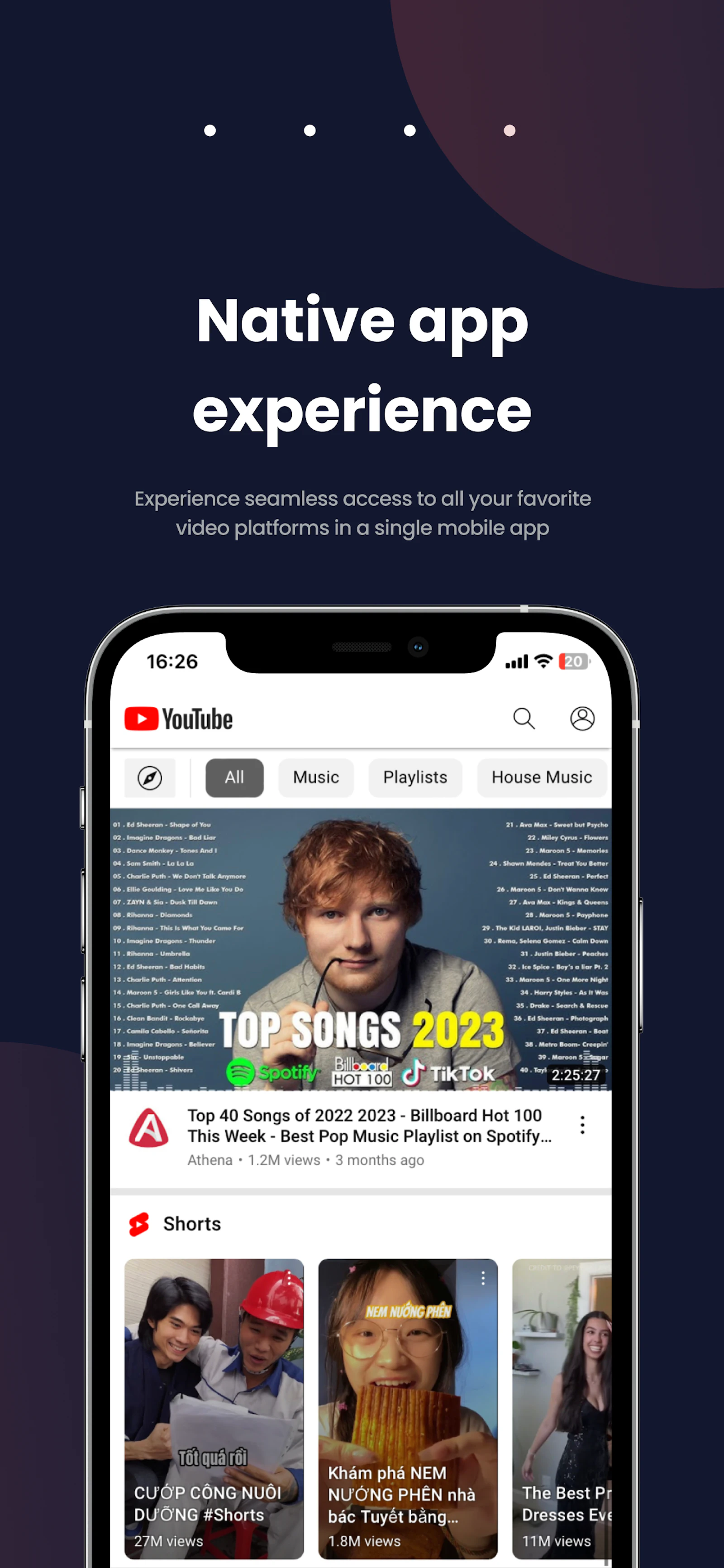 PTube screenshot — Video lite, block ads
