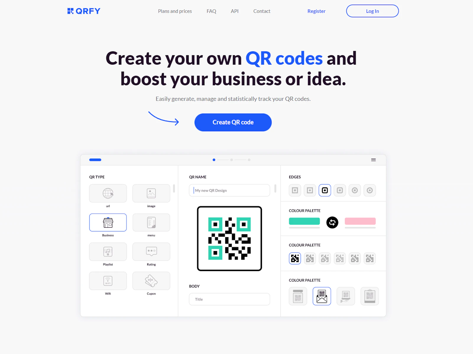 QRfy preview