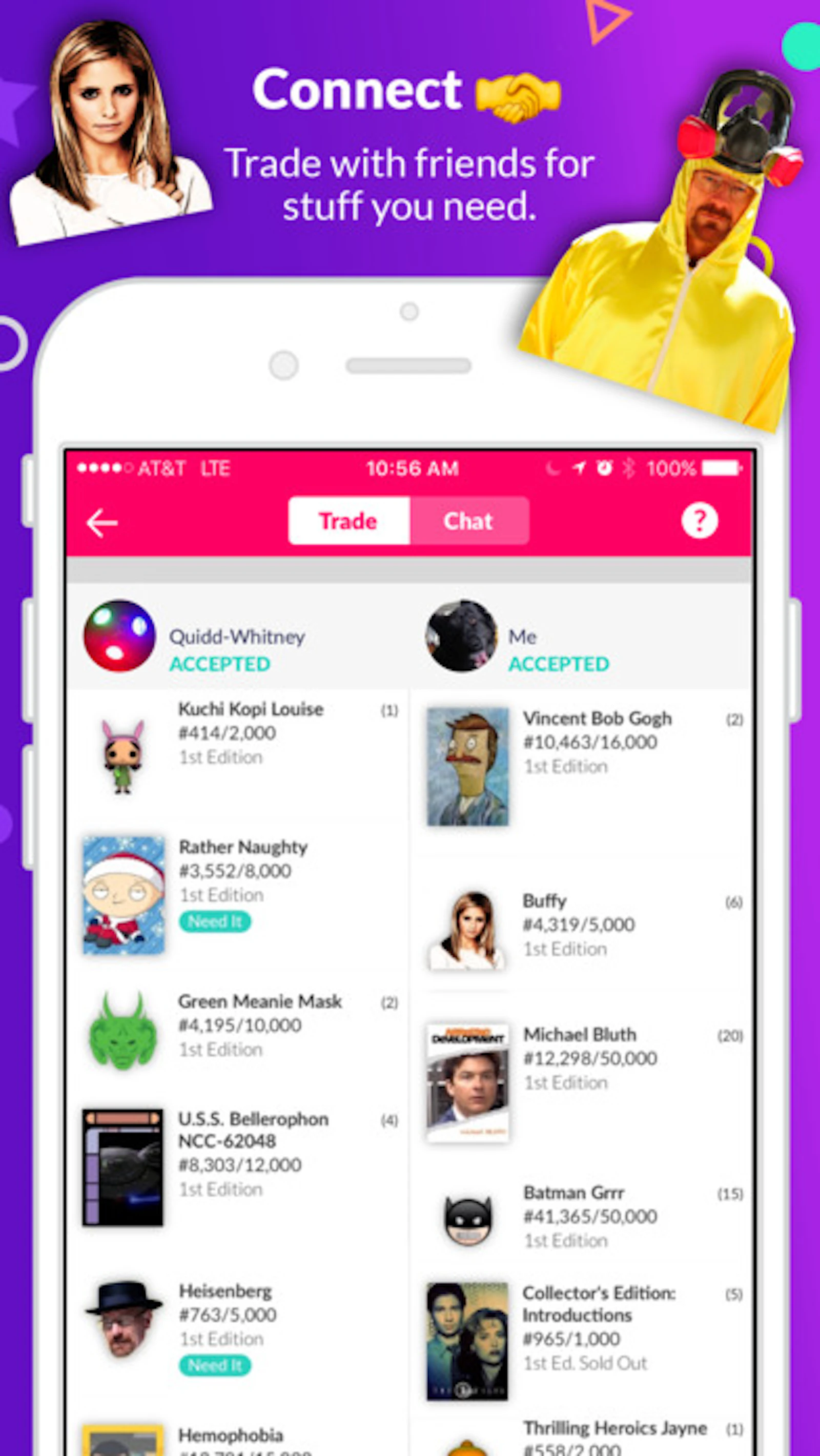 Quidd screenshot — Collect & Trade Stickers, Cards & Funko!