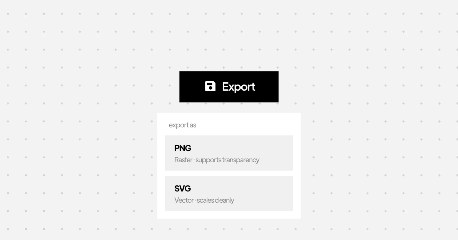 Ravioli screenshot — Create custom stamp shapes
