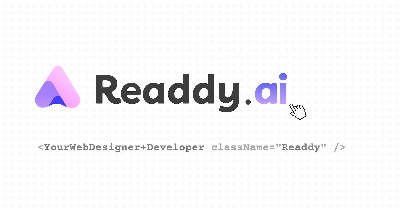 Readdy screenshot — Websites that stand out, built and published in minutes