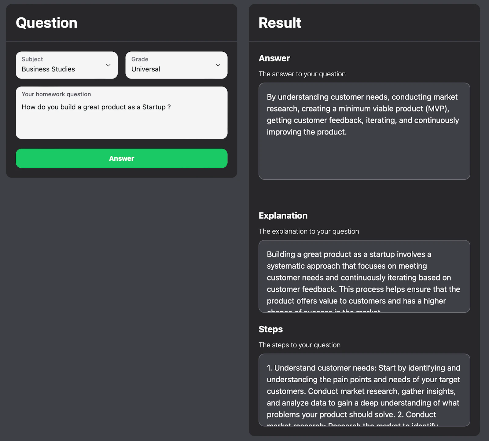 Scholarbot AI screenshot — Your free AI homework solver for smarter learning
