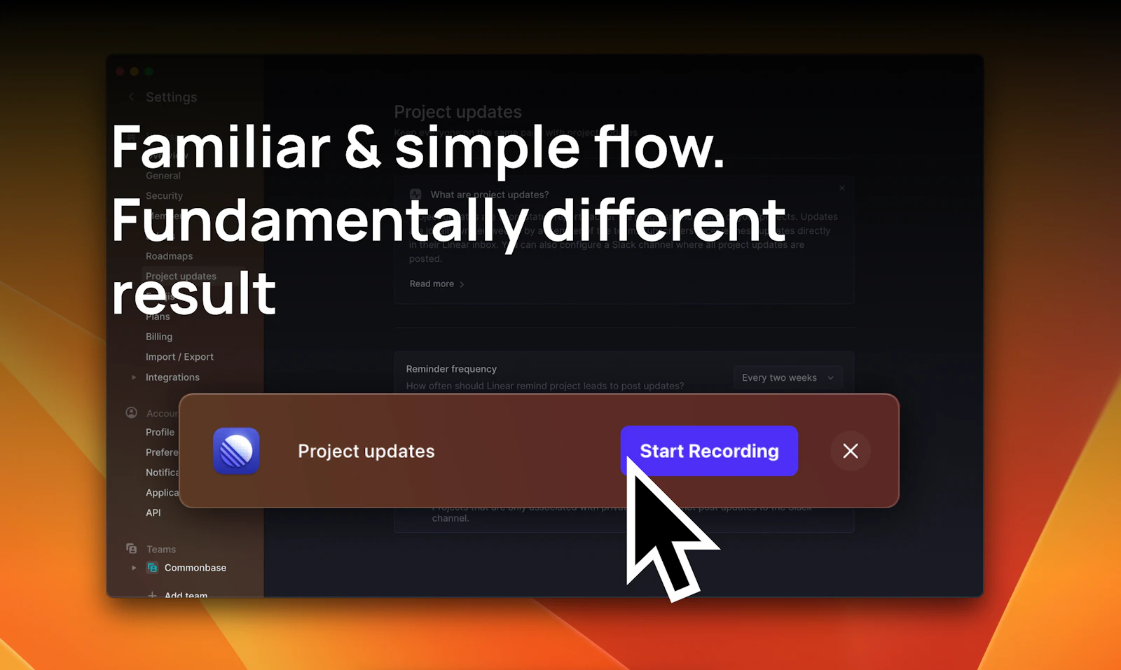 Screen Studio screenshot — Beautiful screen recordings in minutes