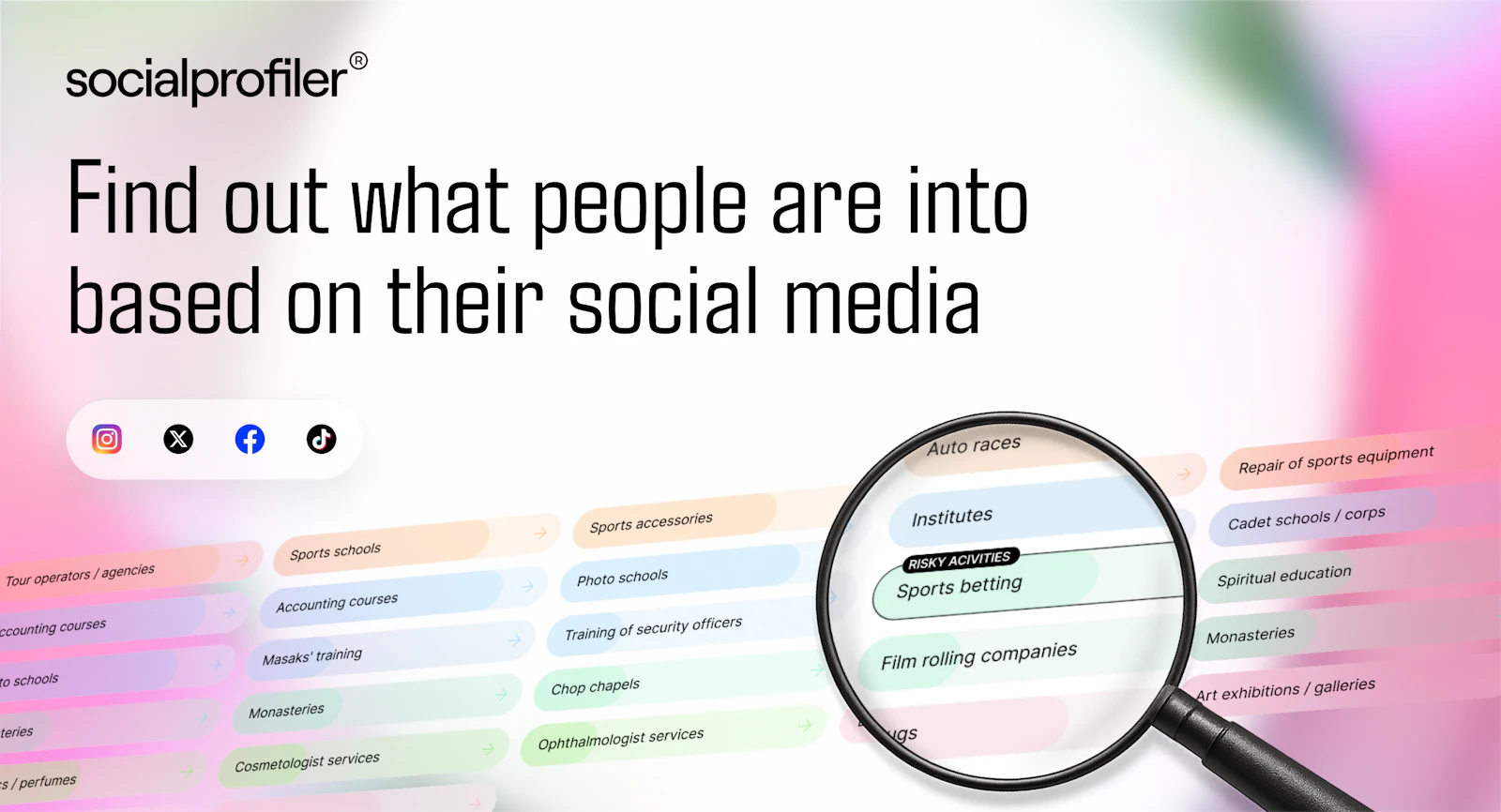 Socialprofiler screenshot