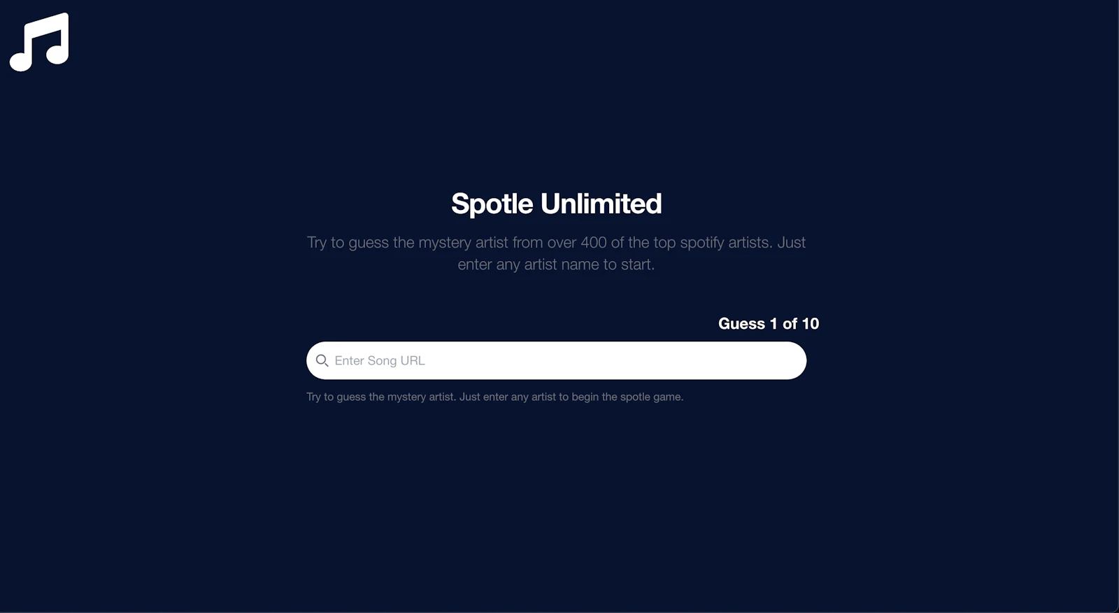 Spotle preview