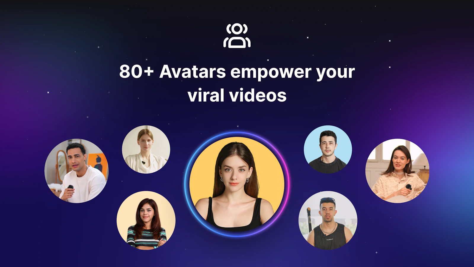 Topview.ai screenshot — Turns links or media assets into viral videos in one click