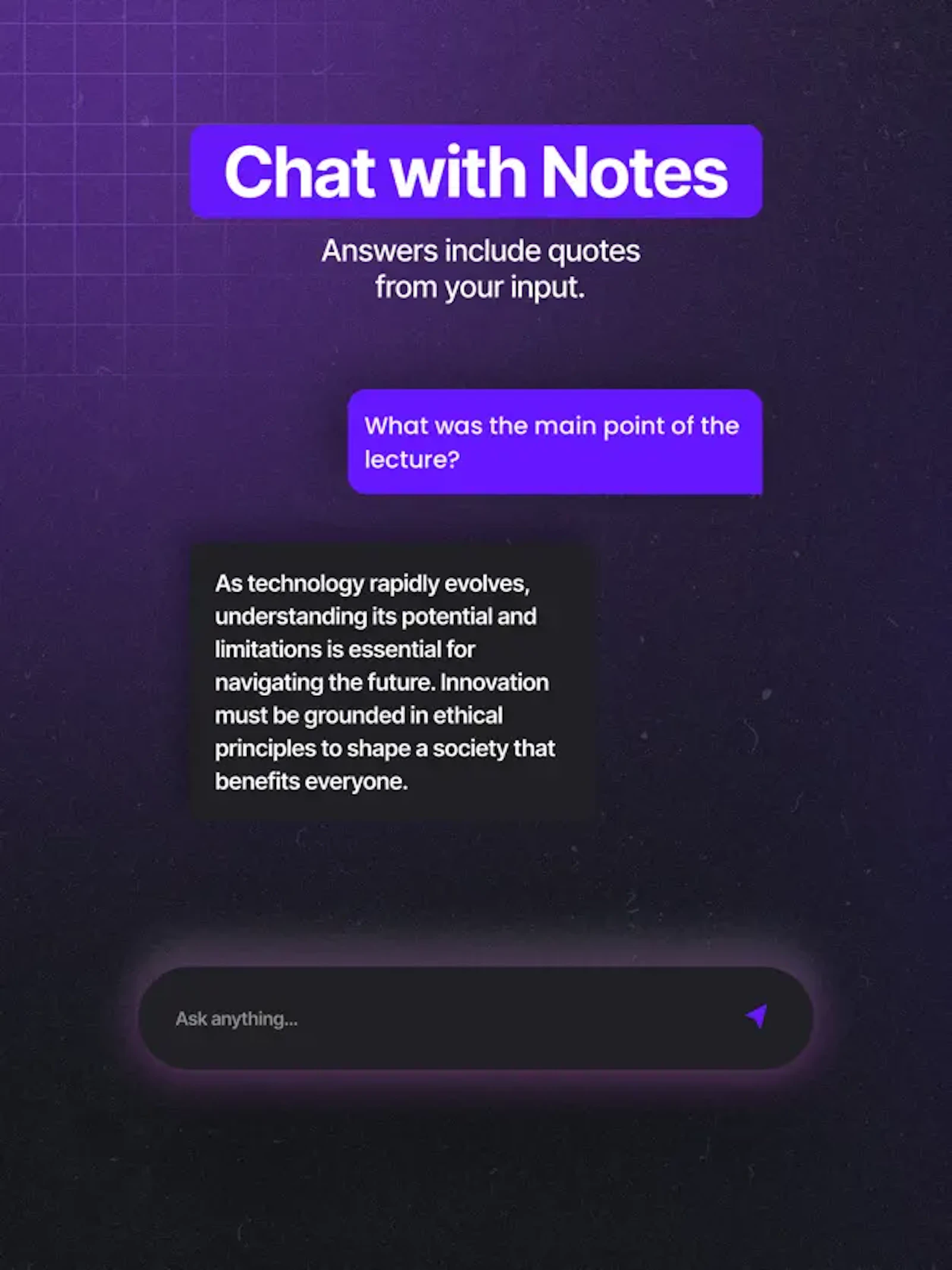 Turbo AI screenshot — Turn anything into notes, flashcards, quizzes, and more!