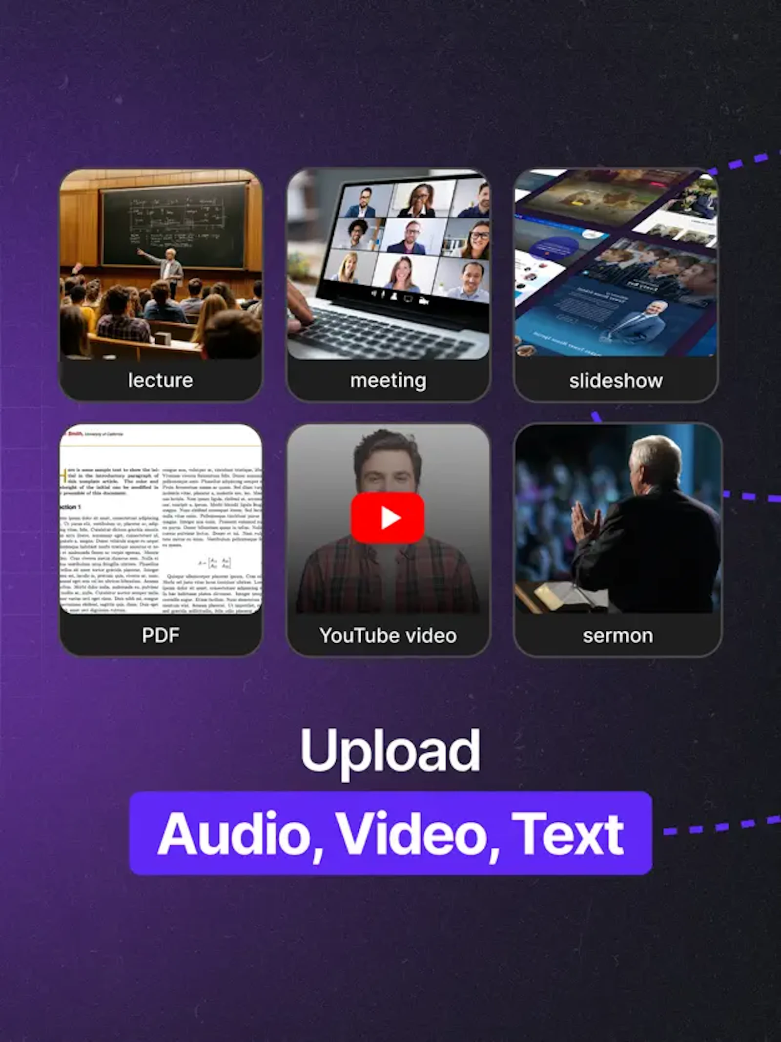 Turbo AI screenshot — Turn anything into notes, flashcards, quizzes, and more!
