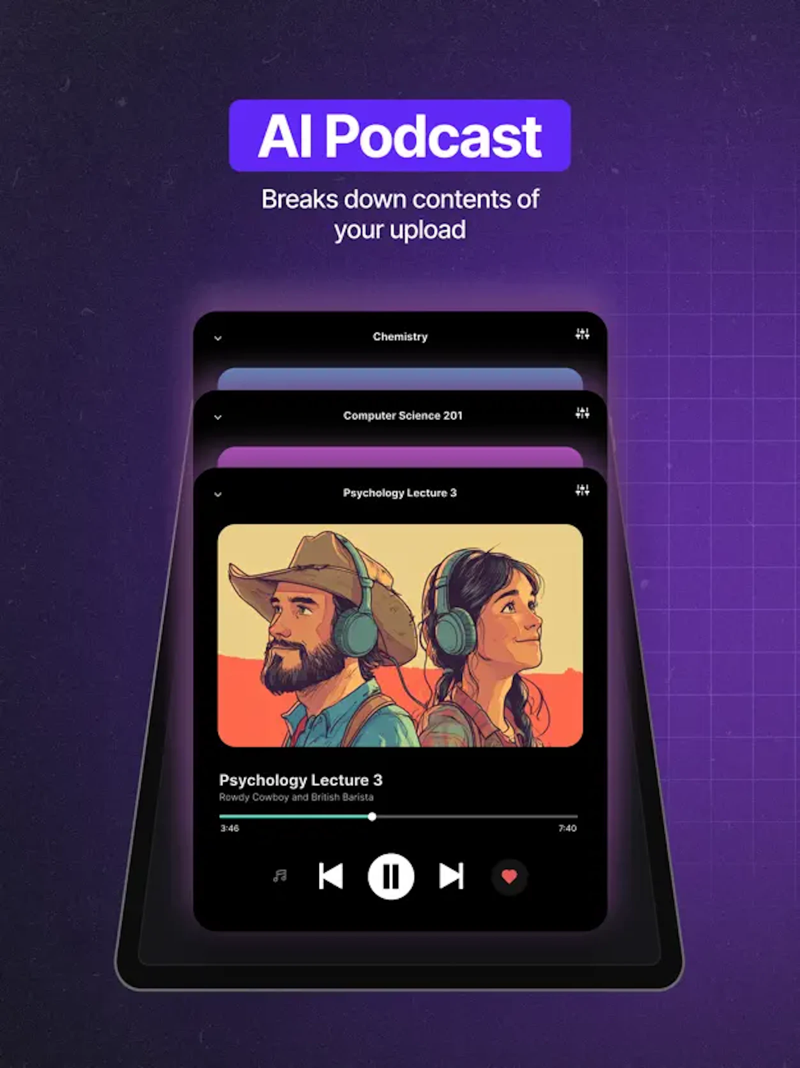 Turbo AI screenshot — Turn anything into notes, flashcards, quizzes, and more!