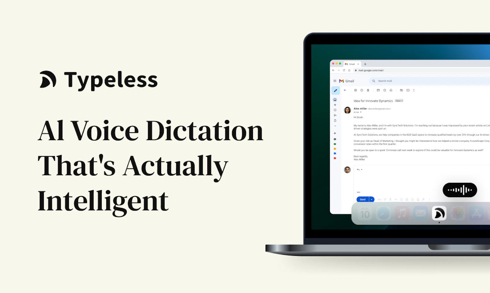 Typeless preview