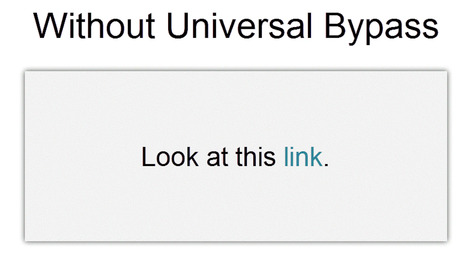 Universal Bypass screenshot — Don't waste your time on annoying link shorteners ⛓️