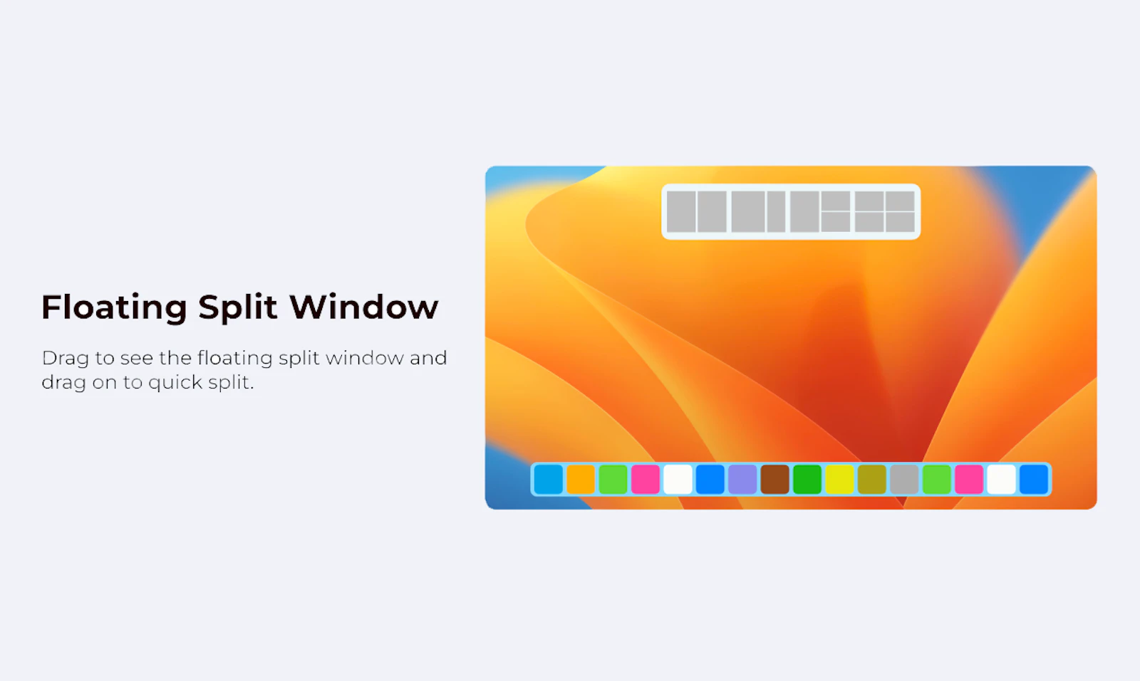 Wins screenshot — Bring system-level arrange window features to Mac