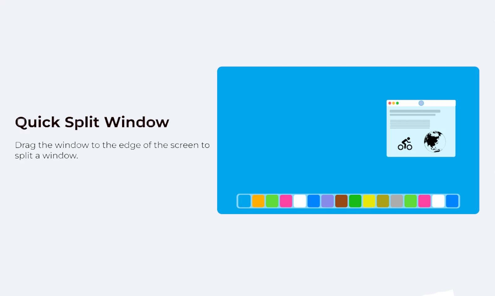 Wins screenshot — Bring system-level arrange window features to Mac